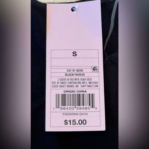 Wild Fable Black Women’s Off-Shoulder Blouse Size Small NWT - Picture 5 of 14